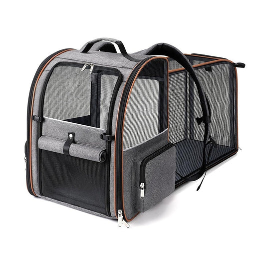 Petmate Supreme Large Carrier - Comfortable Travel Crate - CatebyPets