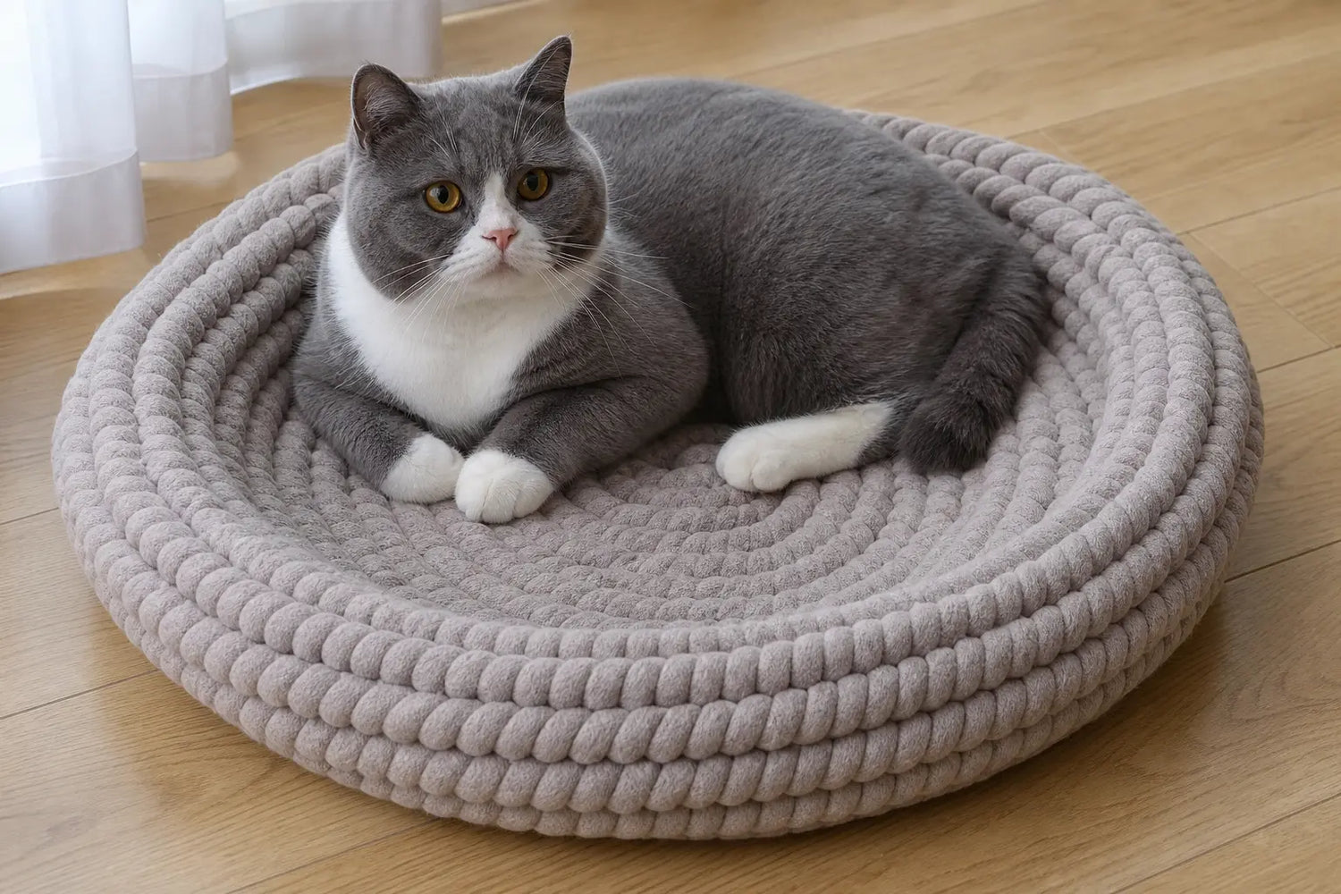 Cozy DIY Cat Bed Pattern That Even Beginners Can Sew Fast
