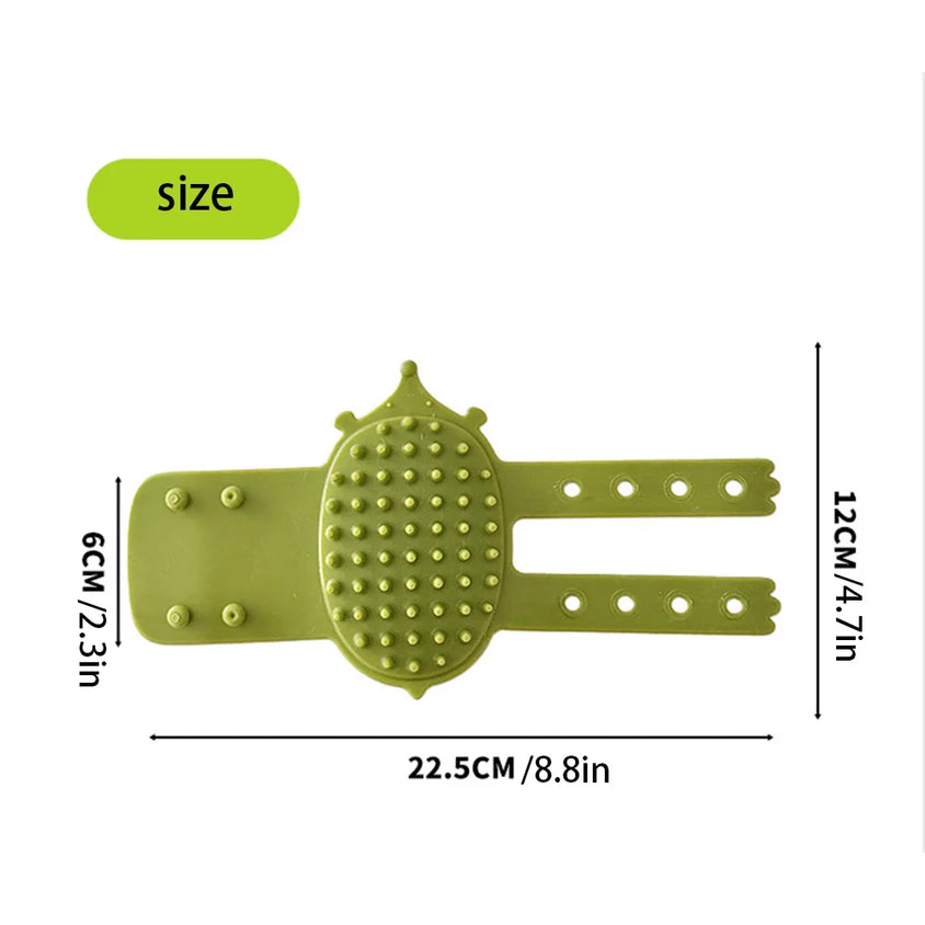 2/1Pcs Pet Cat Hair Removal Massage Comb Cats Scratching Rubbing Brush Kitten Grooming Selfcleaning Scratchers Cleaning Combs - CatebyPets