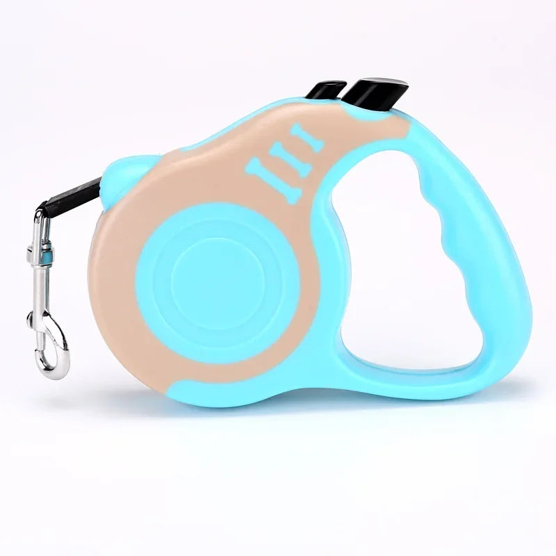3M/5M Retractable Dog Leash Automatic Flexible Dog Puppy Cat Traction Rope Belt Dog Leash for Small Medium Dogs Pet Products - CatebyPets