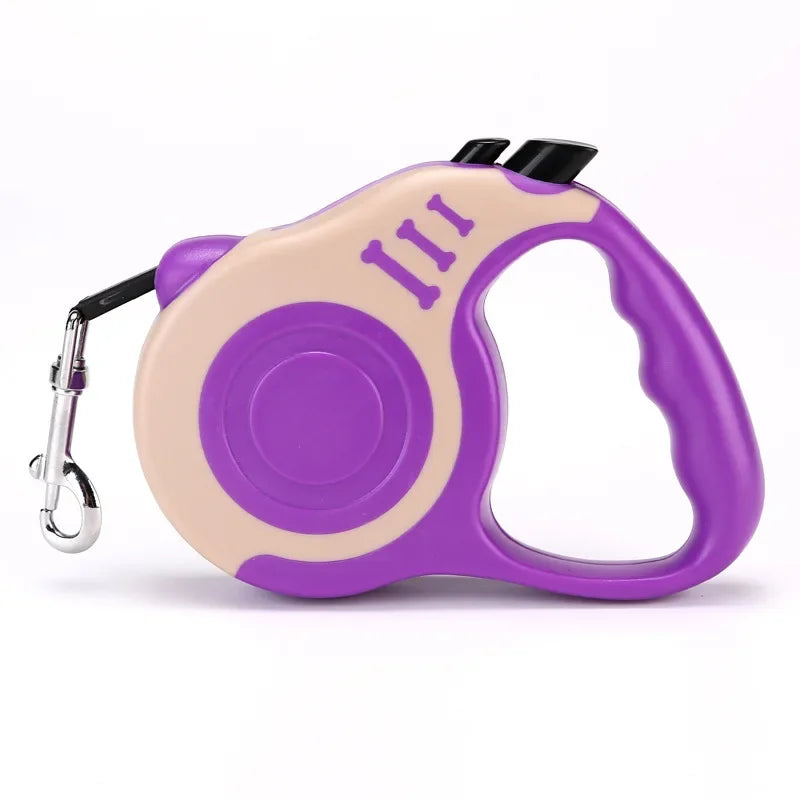 3M/5M Retractable Dog Leash Automatic Flexible Dog Puppy Cat Traction Rope Belt Dog Leash for Small Medium Dogs Pet Products - CatebyPets