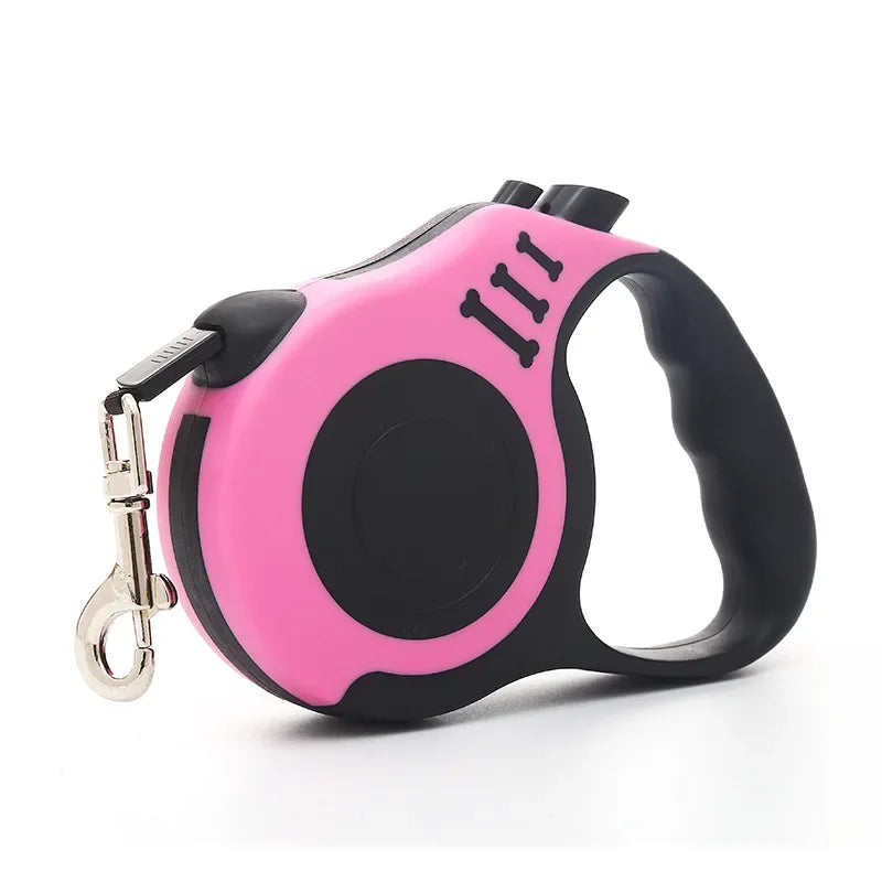 3M/5M Retractable Dog Leash Automatic Flexible Dog Puppy Cat Traction Rope Belt Dog Leash for Small Medium Dogs Pet Products - CatebyPets