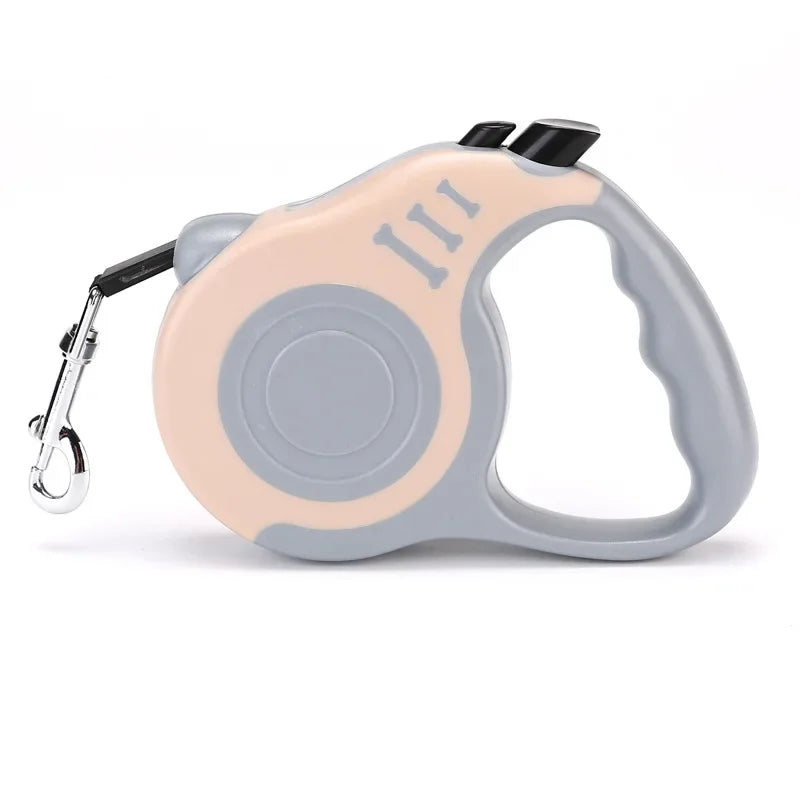 3M/5M Retractable Dog Leash Automatic Flexible Dog Puppy Cat Traction Rope Belt Dog Leash for Small Medium Dogs Pet Products - CatebyPets