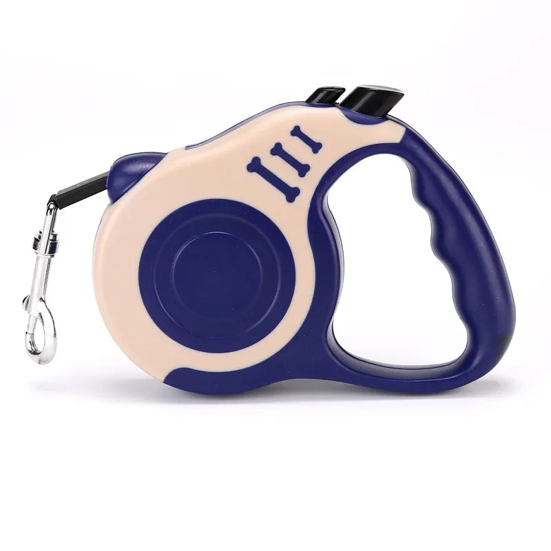 3M/5M Retractable Dog Leash Automatic Flexible Dog Puppy Cat Traction Rope Belt Dog Leash for Small Medium Dogs Pet Products - CatebyPets
