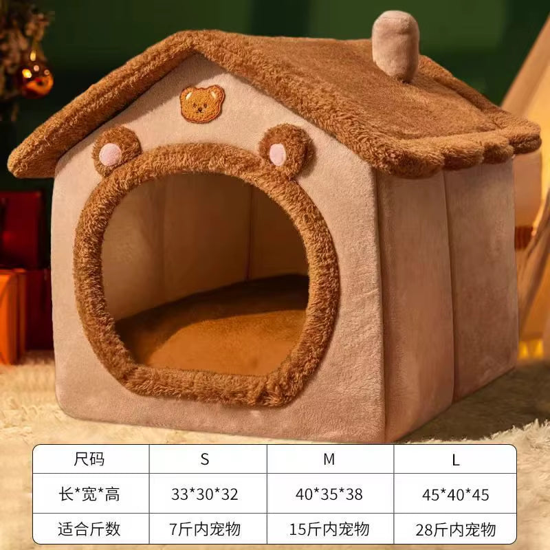Cateby Foldable Washable & Removable Pet House - CatebyPets