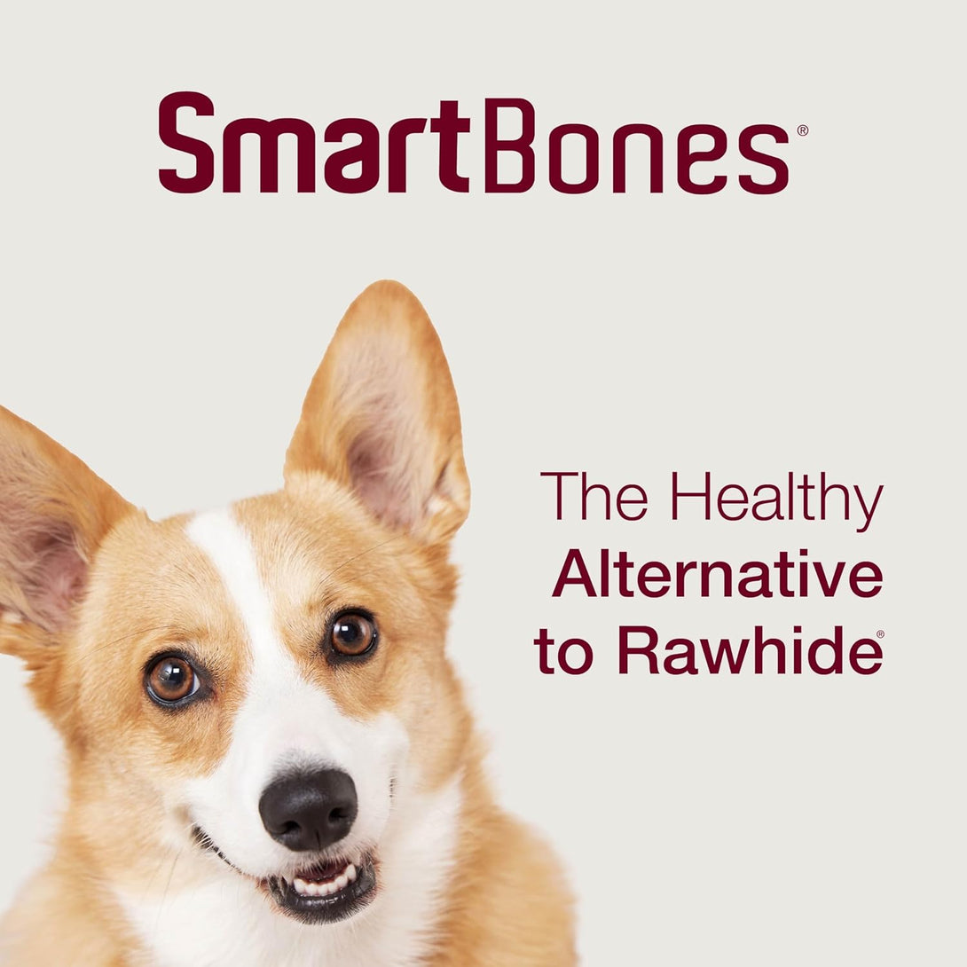 Smart Bones, Treat Your Dog to a Rawhide-Free Chew Made with Real Chicken and Vegetables",
 Rawhide-Free Dog Chews,
 Healthy Dog Chews with Vegetables,
 Real Chicken Dog Chews