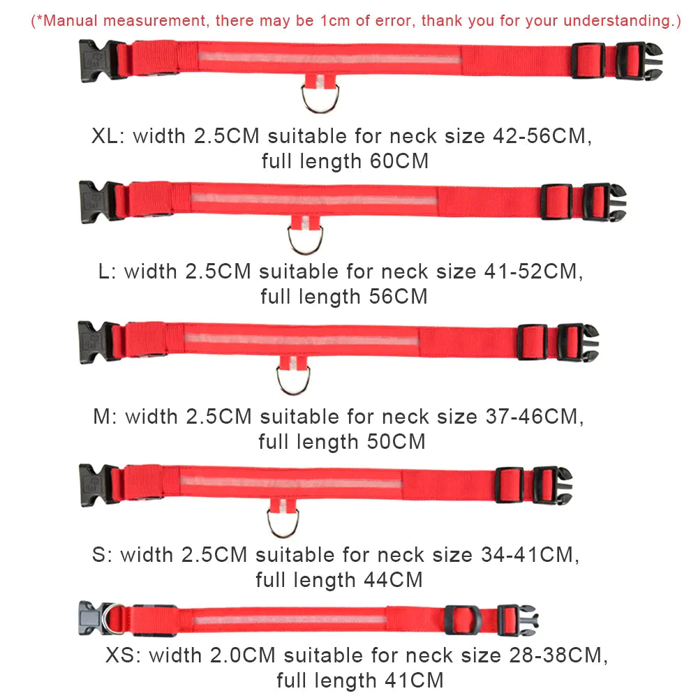 LED Adjustable Dog Collar,
LED Dog Collars Adjustable,
Rechargeable LED Dog Collar,
USB LED Dog Collar Adjustable