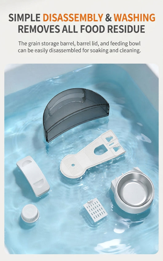 Automatic Pet Feeder WiFi HD Camera With Timed Remote Feeding - CatebyPets