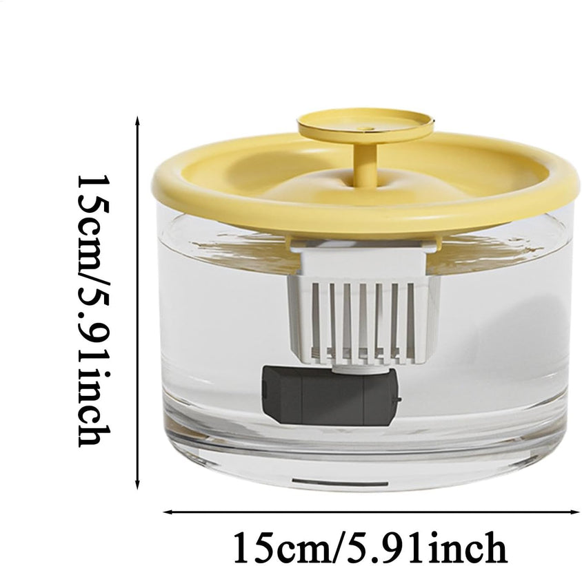 HydraFlow Automatic Water Dispenser for Cats & Caterpillar Dogs - CatebyPets