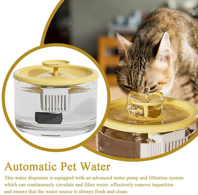 HydraFlow Automatic Water Dispenser for Cats & Caterpillar Dogs - CatebyPets