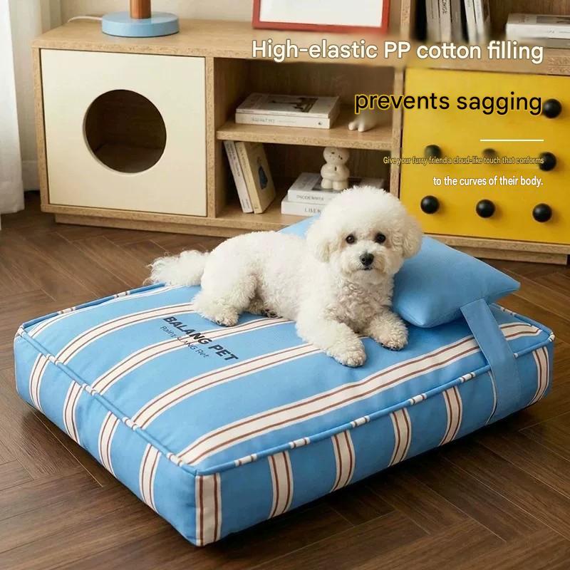 Bed For Small Dog: Detachable Breathable Teddy & Bichon Sleep Nest