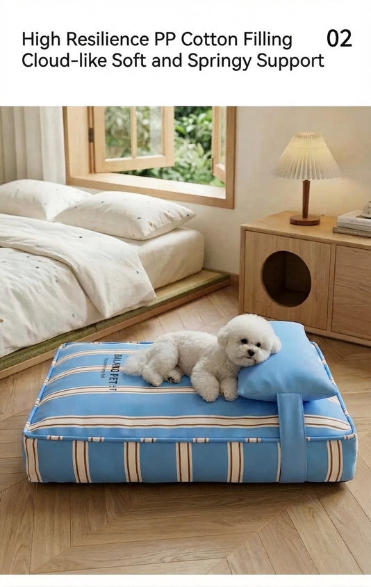 Bed For Small Dog: Detachable Breathable Teddy & Bichon Sleep Nest - CatebyPets