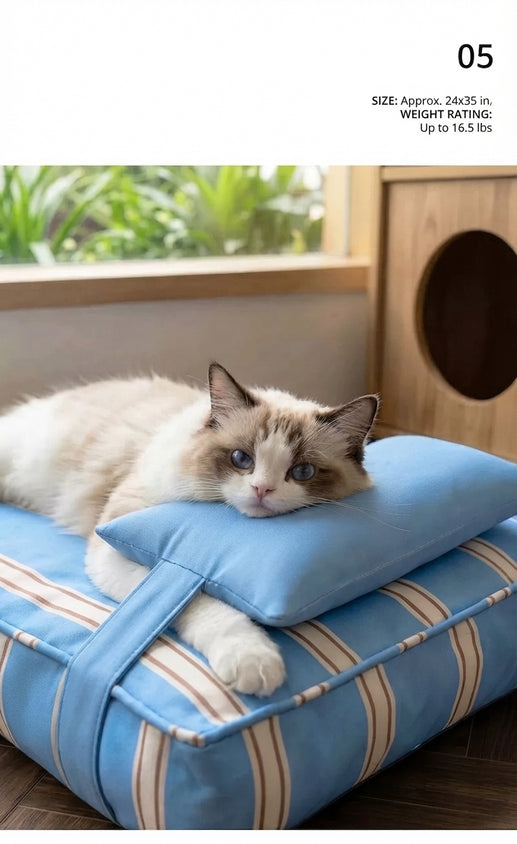 Bed For Small Dog: Detachable Breathable Teddy & Bichon Sleep Nest - CatebyPets