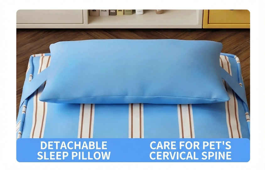 Bed For Small Dog: Detachable Breathable Teddy & Bichon Sleep Nest - CatebyPets
