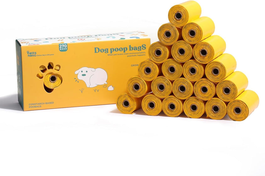 Eco-Friendly Biodegradable Dog Waste Bags - Compostable Rolls - CatebyPets