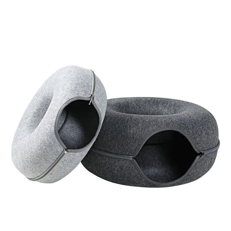 Cat Breeds Adventure Tunnel and Cozy Bed by Cateby - CatebyPets