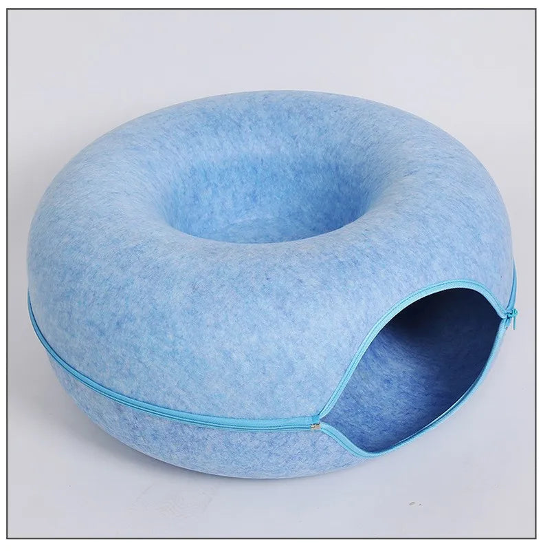 Cat Breeds Adventure Tunnel and Cozy Bed by Cateby - CatebyPets