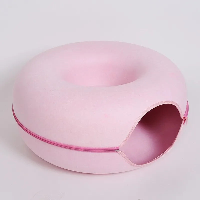 Cat Breeds Adventure Tunnel and Cozy Bed by Cateby - CatebyPets