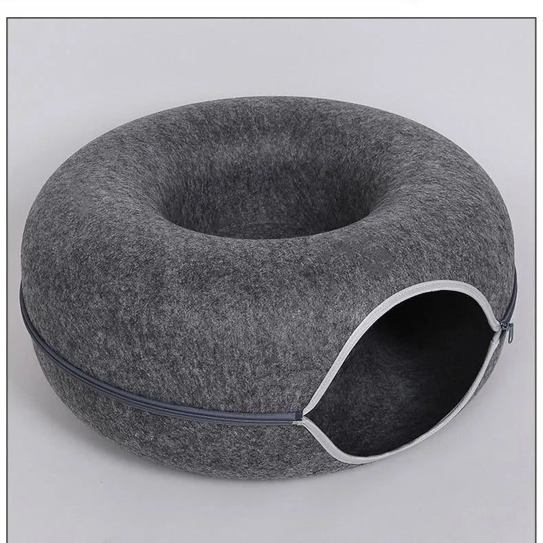 Cat Breeds Adventure Tunnel and Cozy Bed by Cateby - CatebyPets