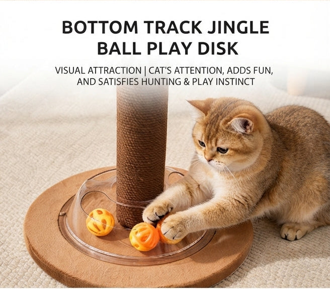 Cat House Scratching Post: Cartoon Fruit Cat Scratch Pad - CatebyPets