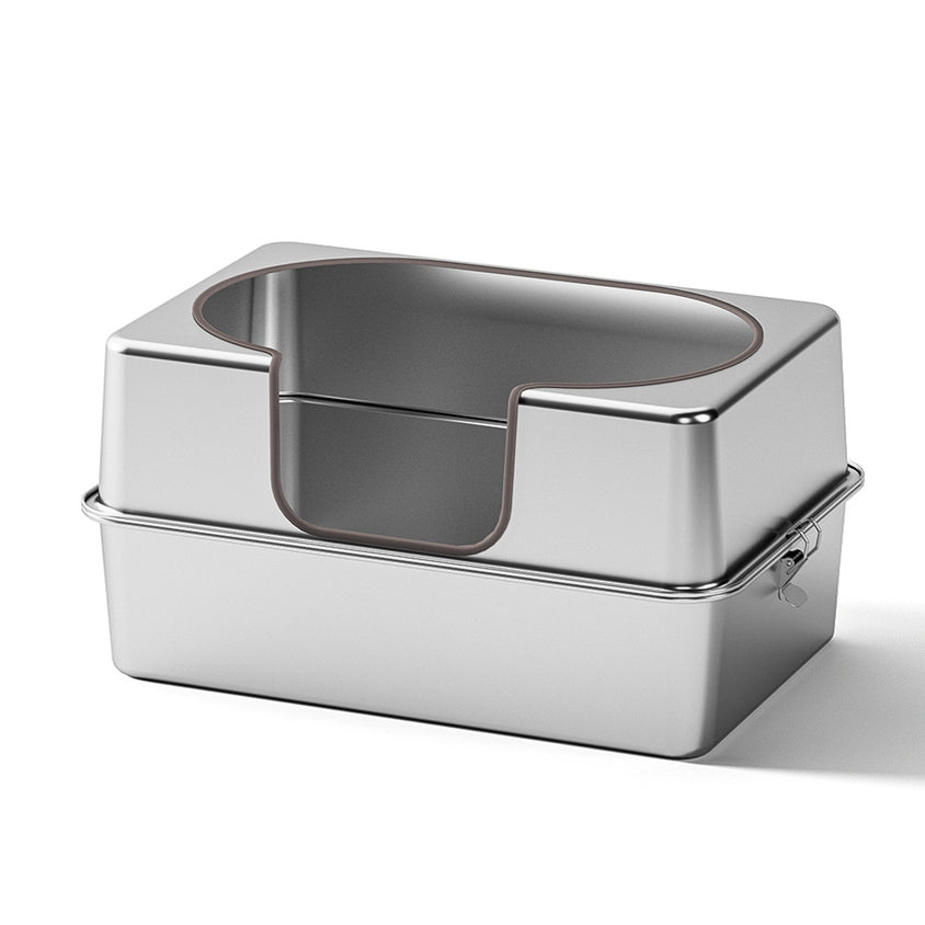 Durable Stainless Steel Best Cat Litter Box - Extra Large & Eco-Friendly - CatebyPets
