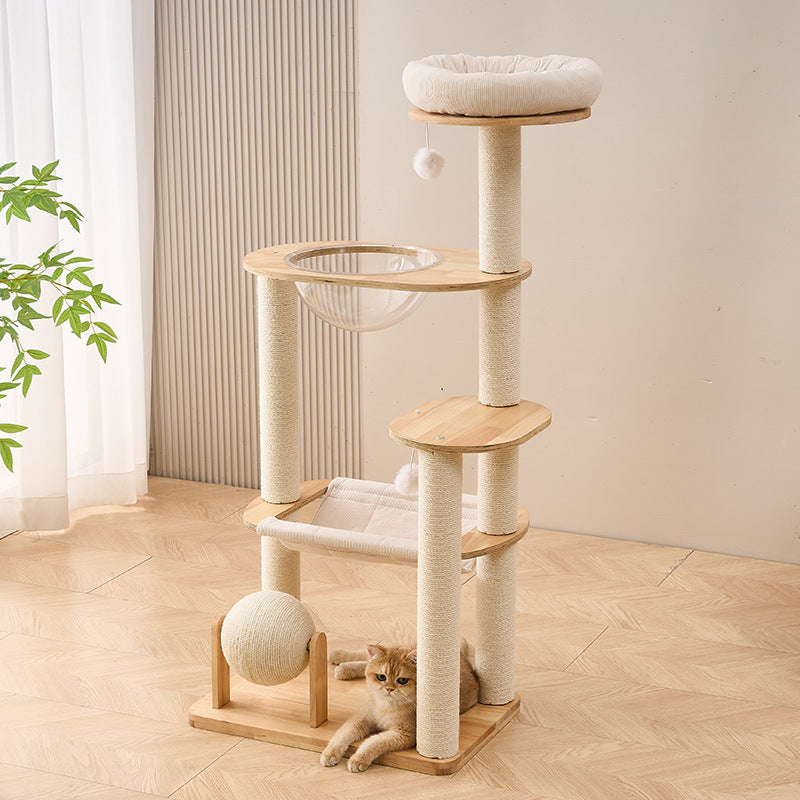 Eco-Friendly Luxury Scratch Cat Lounge & Scratcher - CatebyPets