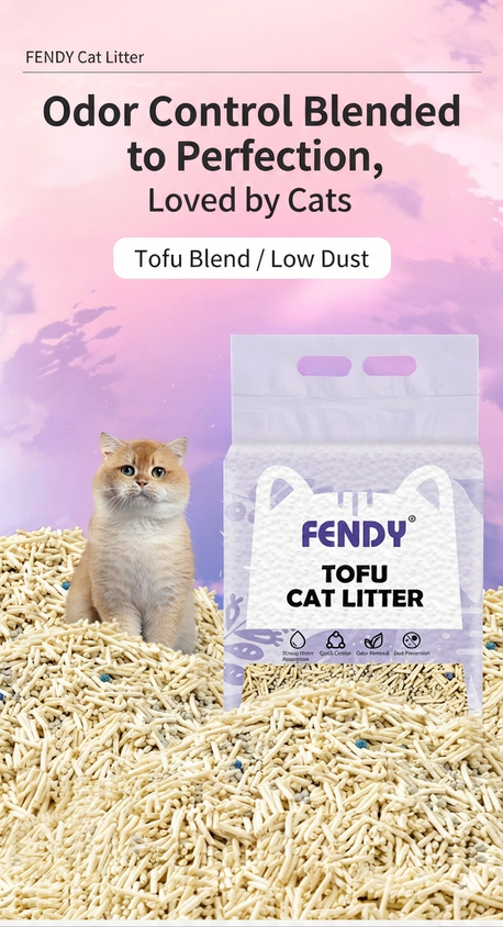 Clumping Cat Litter Eco-Purrfection Eco-Friendly Tofu & Bentonite - CatebyPets