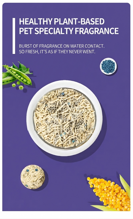 Clumping Cat Litter Eco-Purrfection Eco-Friendly Tofu & Bentonite - CatebyPets