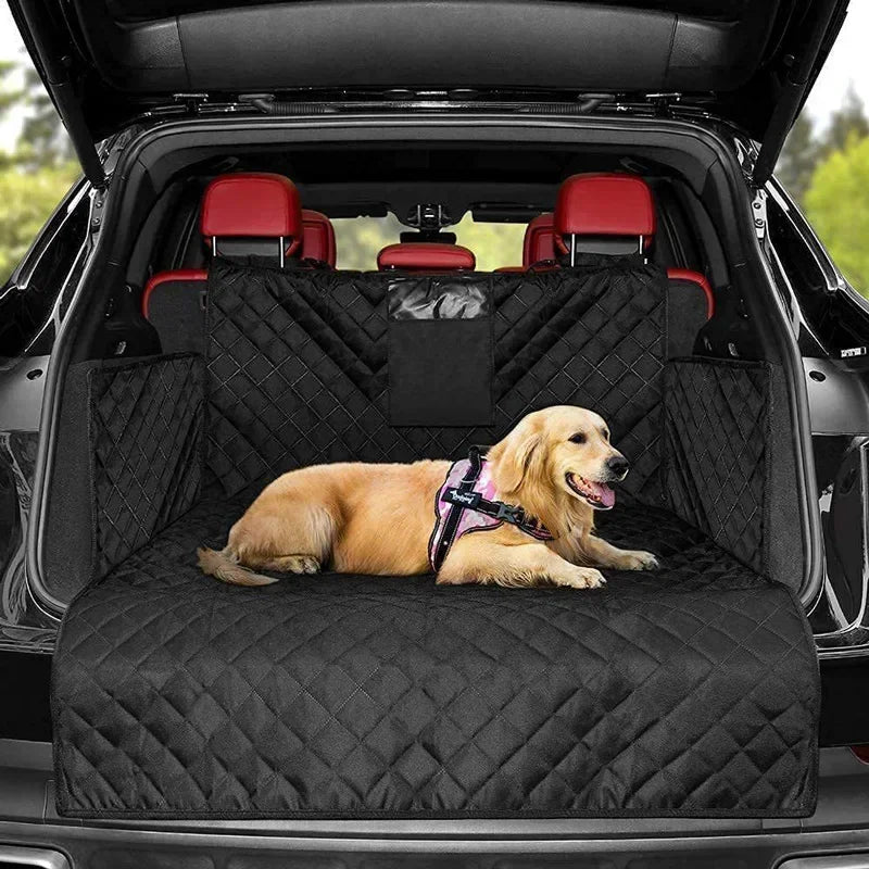 Waterproof Dog Car Seat Cover Trunk Case Dog Car Transporter Travel Mat Pad Dog Carriers Hammock For Small Medium Large Dogs - CatebyPets