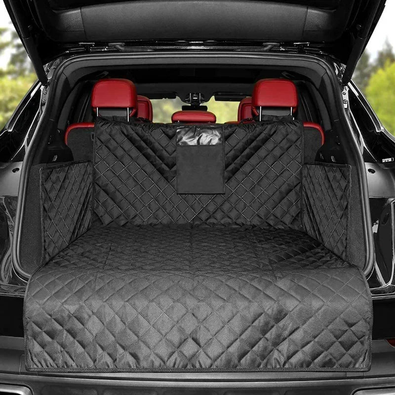 Waterproof Dog Car Seat Cover Trunk Case Dog Car Transporter Travel Mat Pad Dog Carriers Hammock For Small Medium Large Dogs - CatebyPets