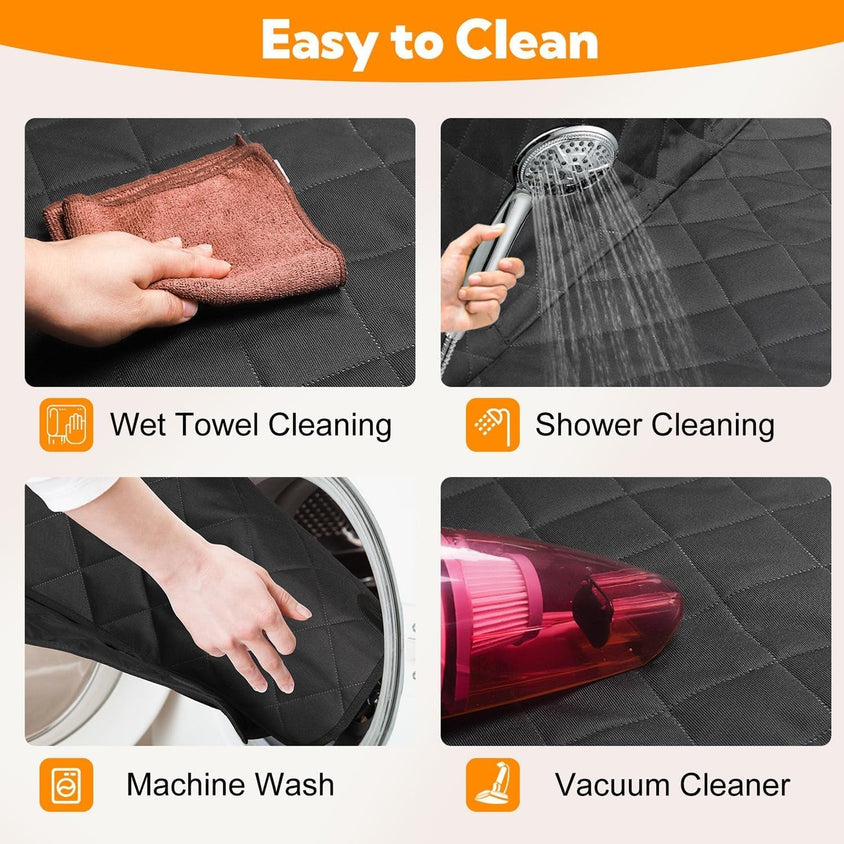 Waterproof Car Seat Cover for Back Seat - CatebyPets