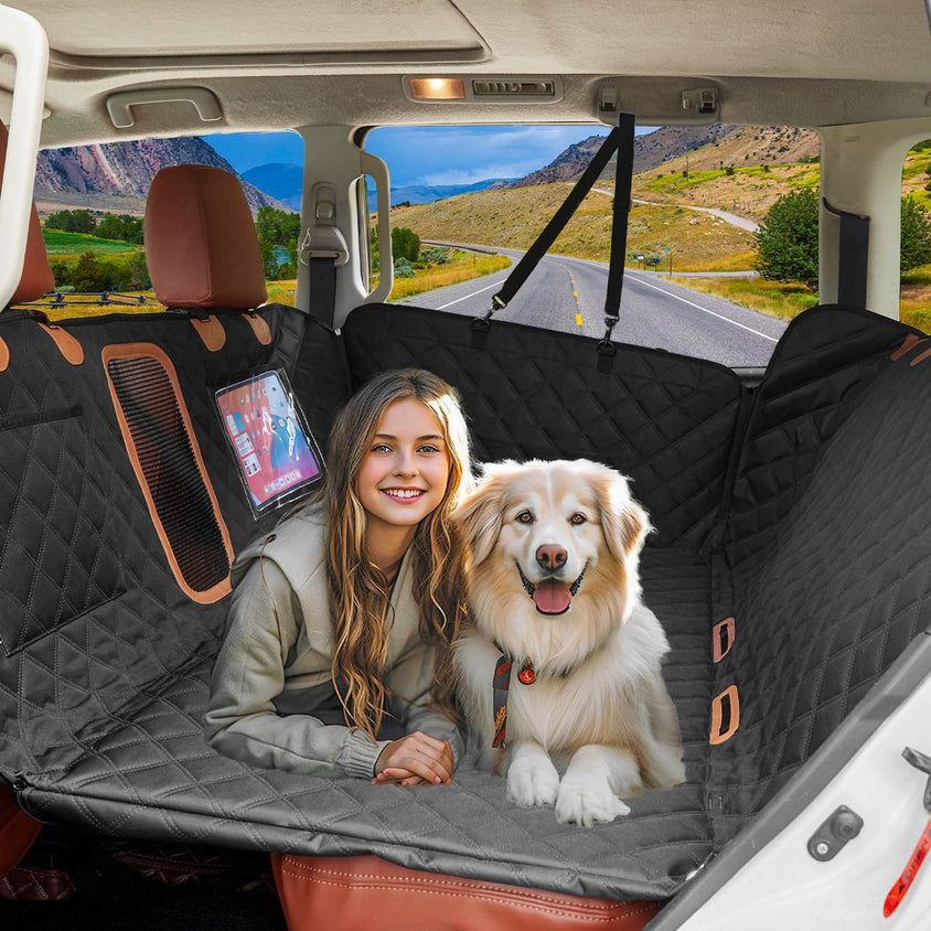 Ultimate Car Doggy Waterproof Seat Cover - Heavy Duty & Comfy - CatebyPets