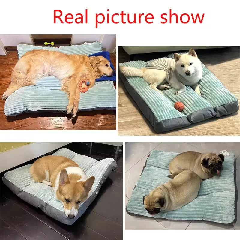 Soft Pet Dog Bed Winter Warm Dog Sleeping Mat - CatebyPets