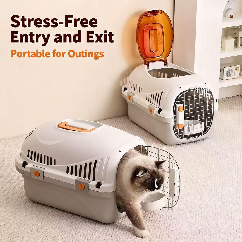 Dog in Dog Cozy Pet Bed Carrier with Removable Washable Cover - CatebyPets