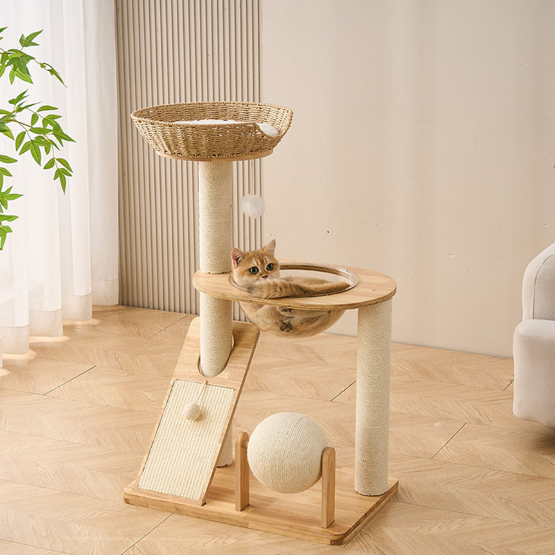 Eco-Friendly Luxury Scratch Cat Lounge & Scratcher - CatebyPets