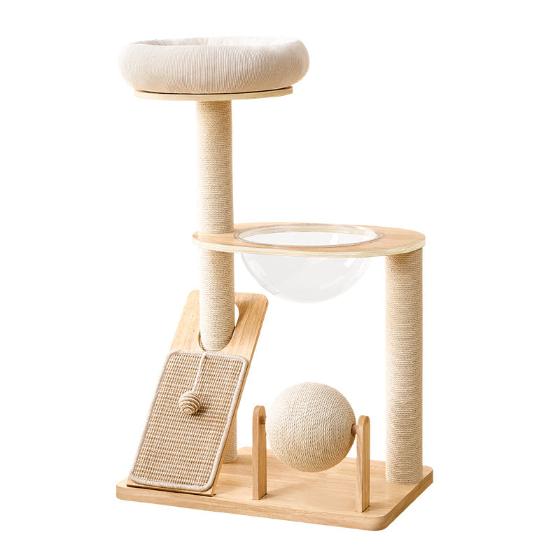 Eco-Friendly Luxury Scratch Cat Lounge & Scratcher - CatebyPets