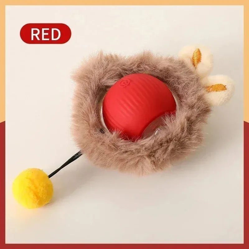 Interactive Pet Toys Ball Auto Electric Rolling Ball - CatebyPets