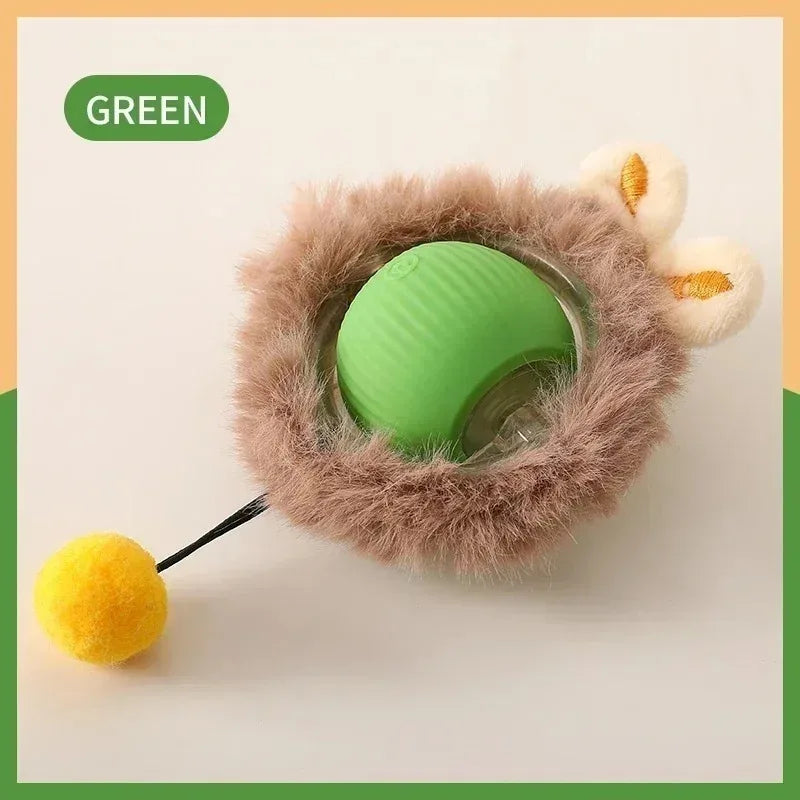 Interactive Pet Toys Ball Auto Electric Rolling Ball - CatebyPets