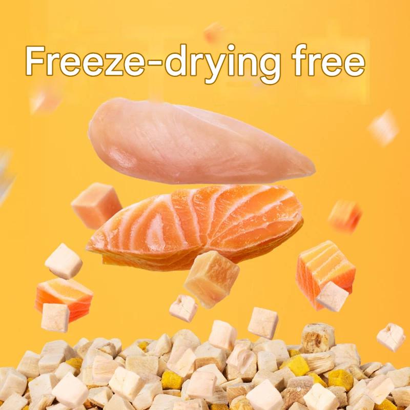 Freeze-Dried Cat Treats: Chicken Pieces, Crunchy Bites - CatebyPets