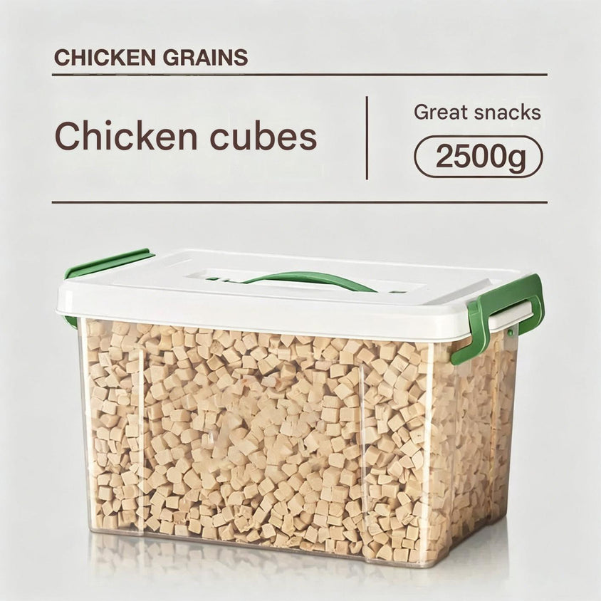 Freeze-Dried Cat Treats: Chicken Pieces, Crunchy Bites - CatebyPets