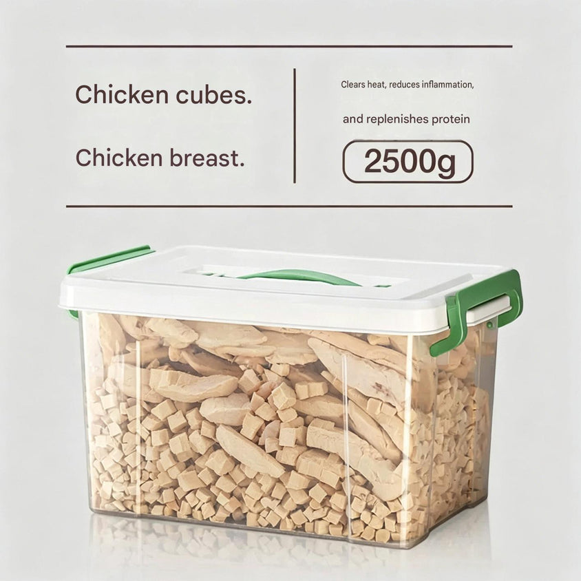 Freeze-Dried Cat Treats: Chicken Pieces, Crunchy Bites - CatebyPets