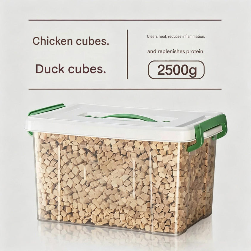 Freeze-Dried Cat Treats: Chicken Pieces, Crunchy Bites - CatebyPets
