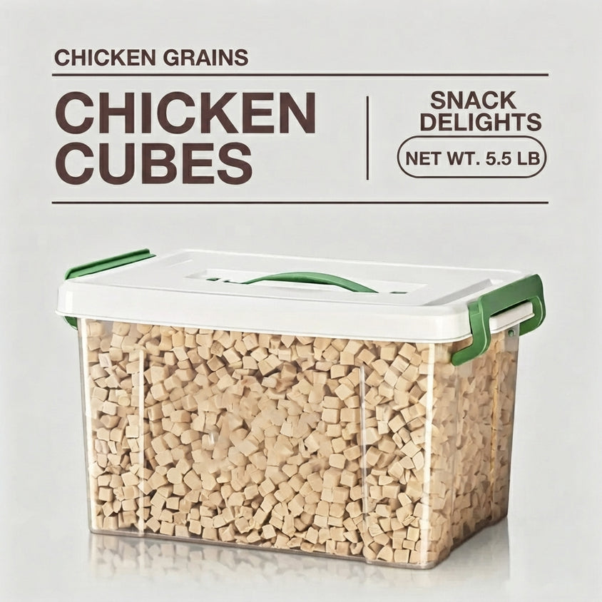 Freeze-Dried Cat Treats: Chicken Pieces, Crunchy Bites - CatebyPets