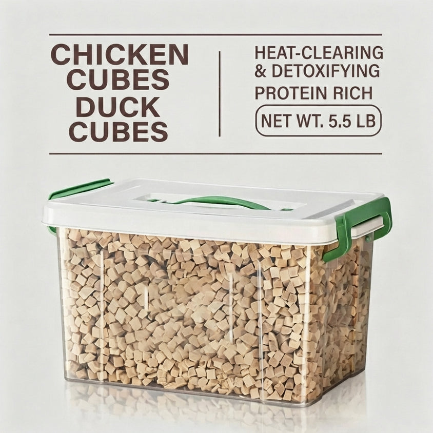Freeze-Dried Cat Treats: Chicken Pieces, Crunchy Bites - CatebyPets