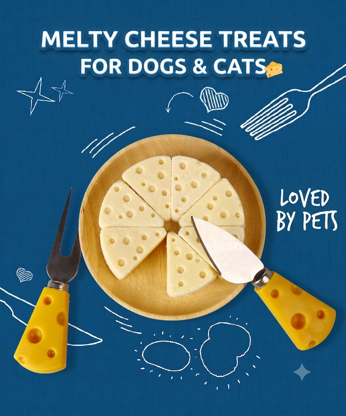 Freeze Dried Cheese Dog Treats High Calcium Probiotic Cat Dog Snacks - CatebyPets