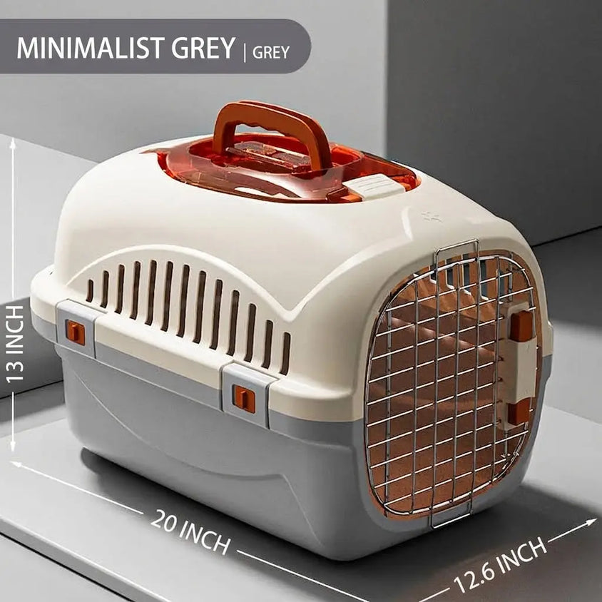 Airline Approved Pet Carrier – Hard Shell Carrier with 360° Ventilation