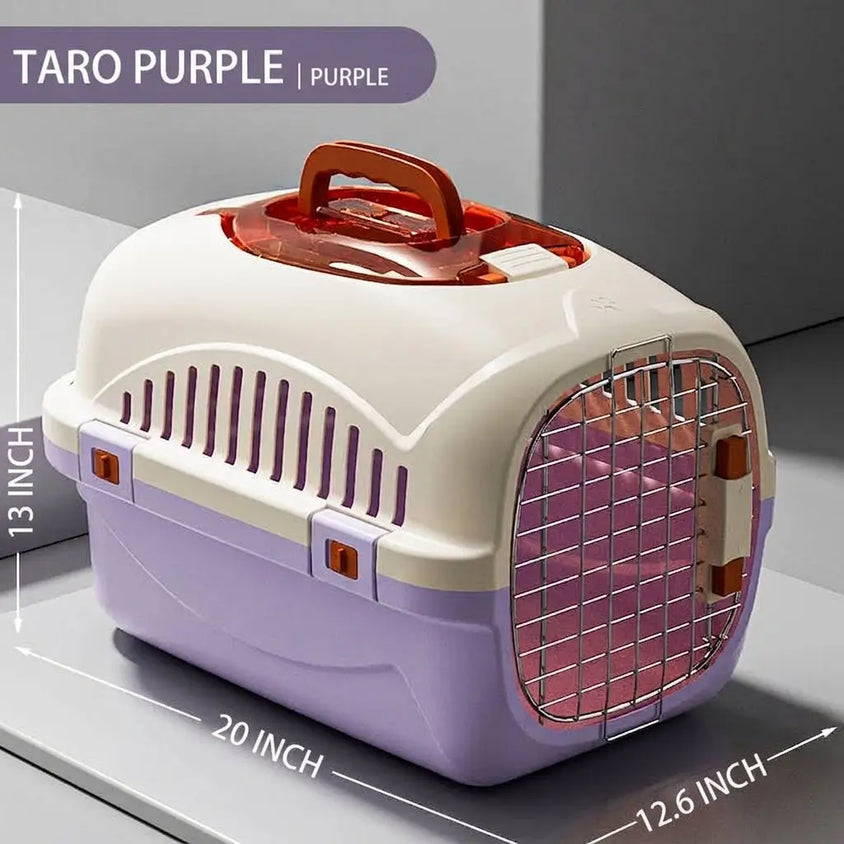 Airline Approved Pet Carrier – Hard Shell Carrier with 360° Ventilation