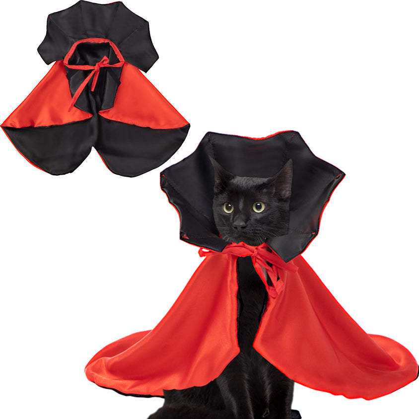 Halloween Town Enchanted Pet Capes & Cloaks for Cats & Dogs - CatebyPets