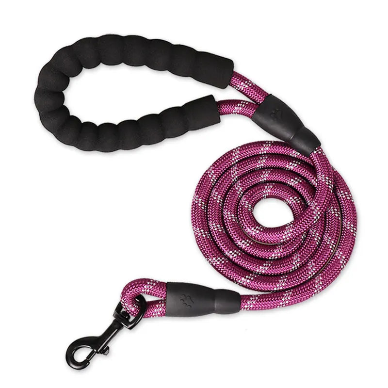 150/200/300cm Strong Dog Pet Leash Reflective Leash Large Small Dog Leash Golden Retriever Explosion Proof Punching Dog Harness - CatebyPets