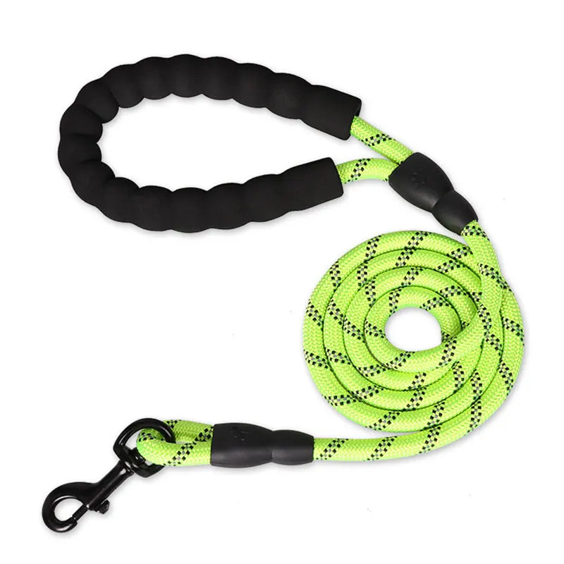 150/200/300cm Strong Dog Pet Leash Reflective Leash Large Small Dog Leash Golden Retriever Explosion Proof Punching Dog Harness - CatebyPets